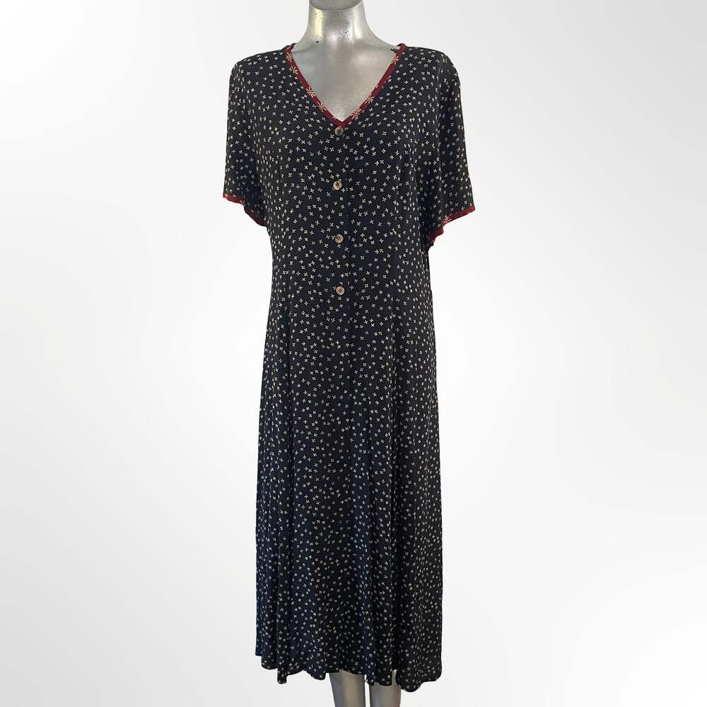 A true Vintage Summer Dress in size 12 - Picture 1 of 7